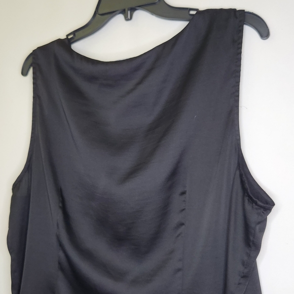 Fashion Bug Pleated Scoop Neck Sleeveless Top women's size 1x - Picture 6 of 12